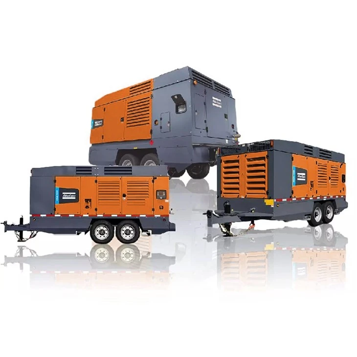 Atlas Copco Gran compresor de aire diesel de alta presión para la venta XRVS1100 XATS1200 XAVS1000 V900 XRHS888 XRS 1230-30 XRVS1350 XRHS1500