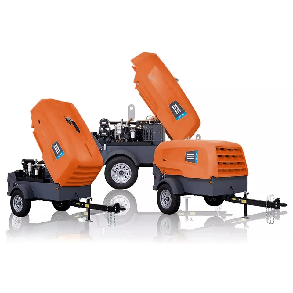 Atlas Copco Mobile Small Towable Compressors Compressor de aire en venta