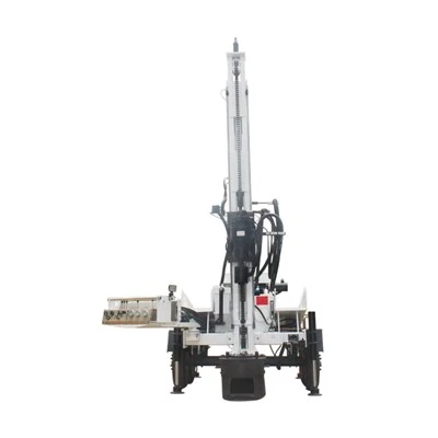Remolques blancos tipo plataforma de perforación de pozos de agua SLY410